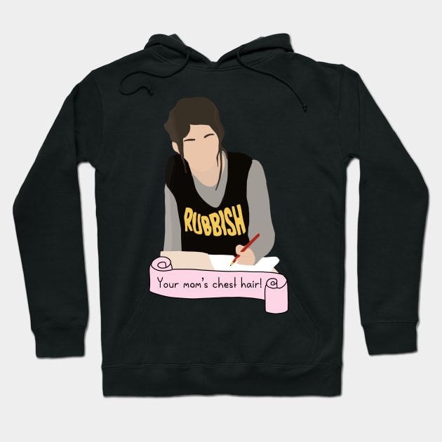 Your moms chest hair Hoodie by rachaelthegreat